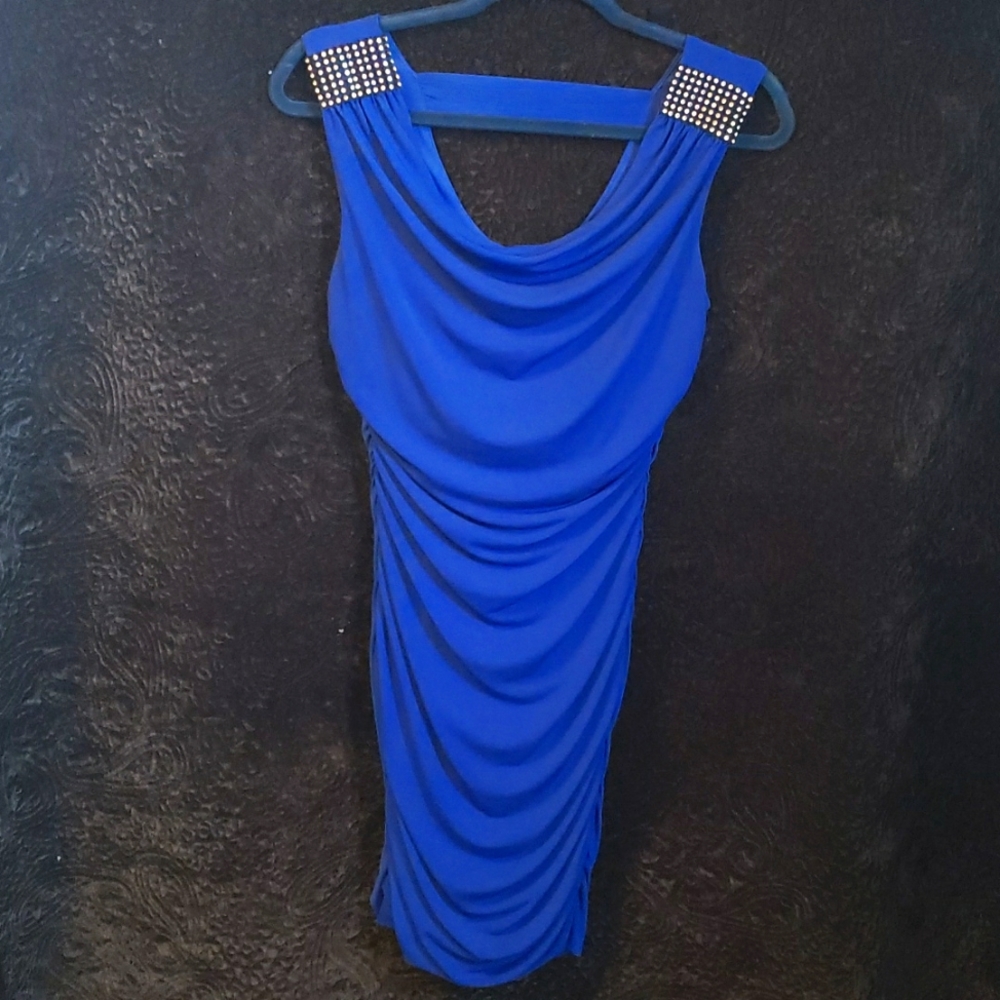 Sweet storm royal blue size medium dress